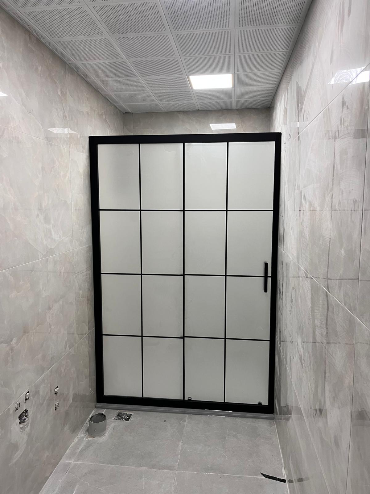 Antalya Premium Desenli Cam Duşakabin Modeli